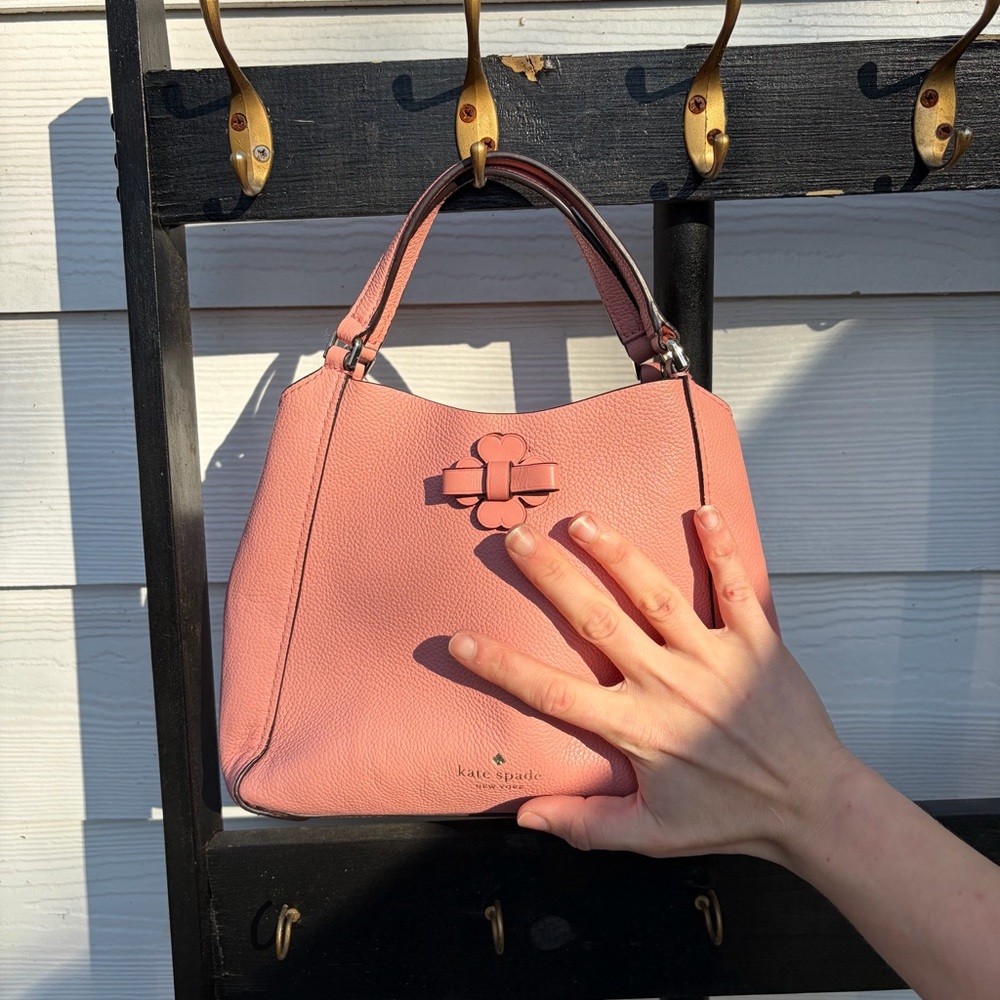 Kate Spade Pink Leather Handbag - Picture 2 of 9